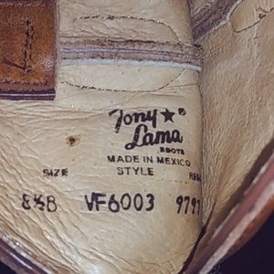 Womens santa fe tan tony lama boots